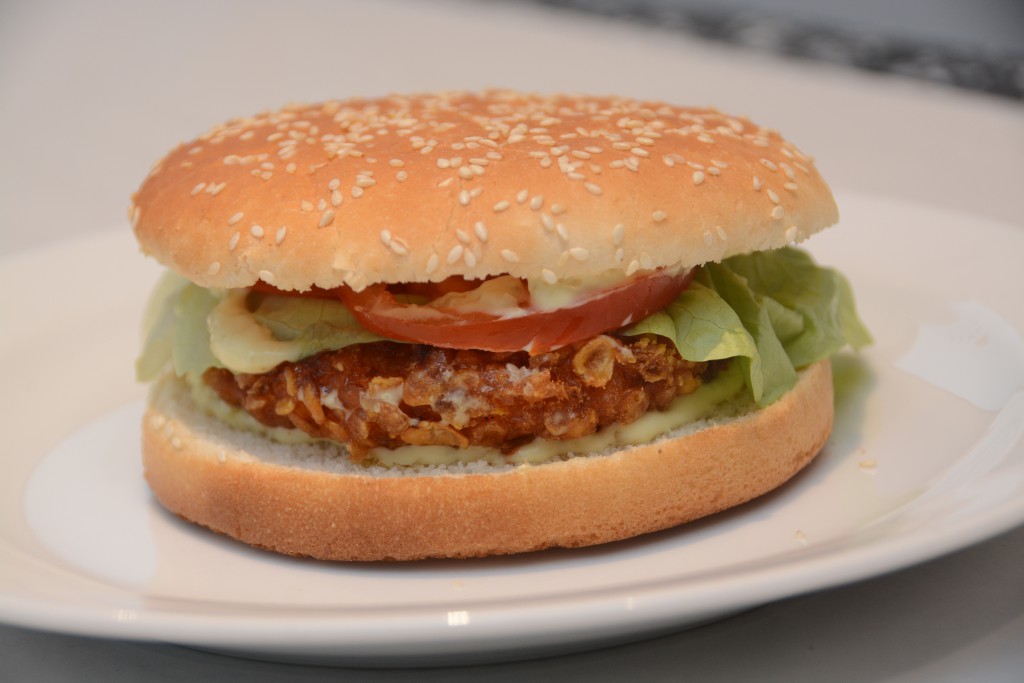 CrunchyChickenBurger Fleischerimbiss Terhoeven